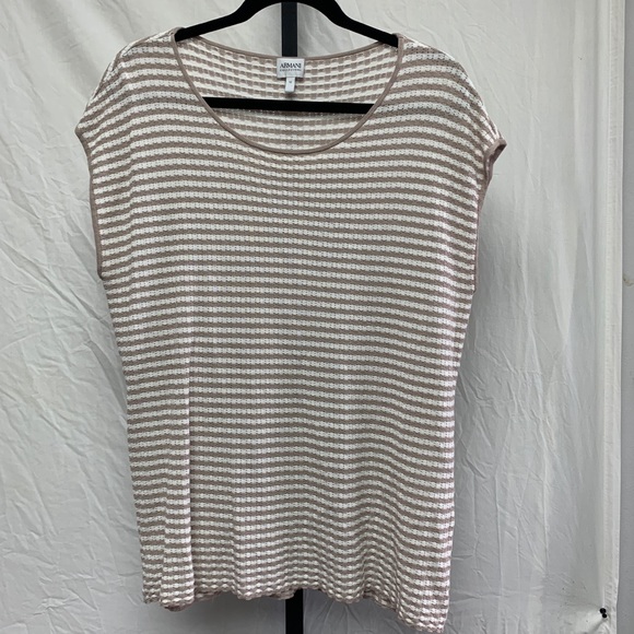 Two piece Armani Collezioi striped sweater set EUC - Picture 2 of 8